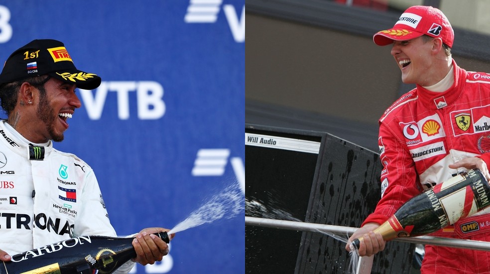 Quem é melhor? Lewis Hamilton ou Michael Schumacher?