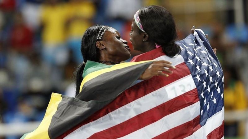 BBC O 100m continua sendo um duopólio EUA-Jamaica (Foto: Getty Images via BBC)