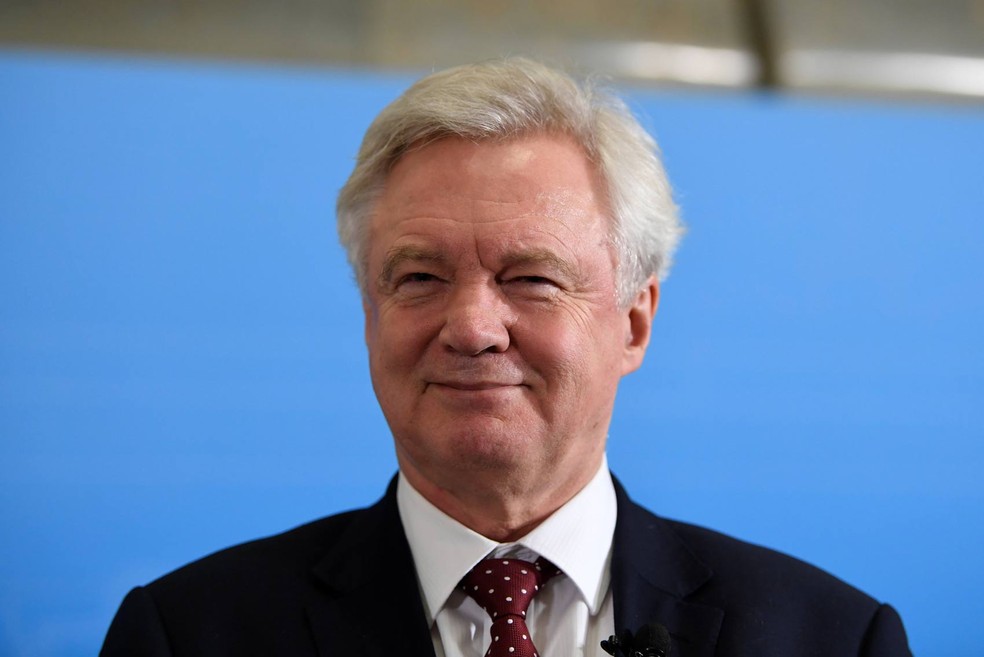 David Davis renunciou ao cargo de ministro britânico do Brexit (Foto: News Agency/Maja Suslin/Reuters)