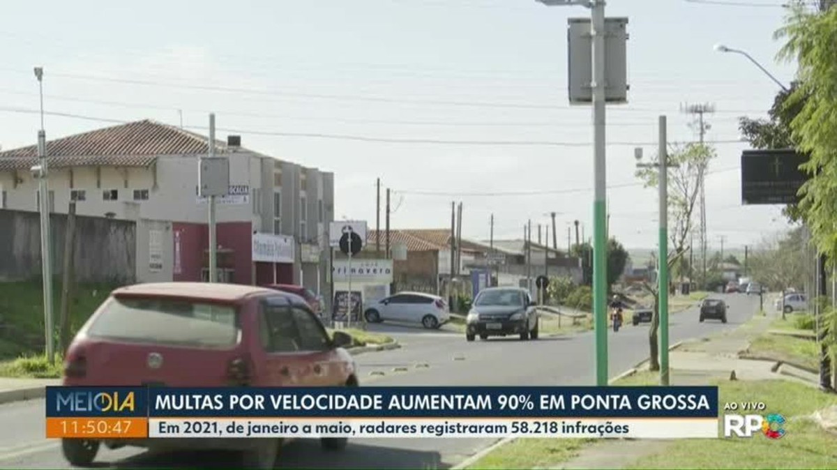 Número de multas aumenta 90% em Ponta Grossa nos primeiros cinco meses de 2021, diz AMTT - Vimarsana News