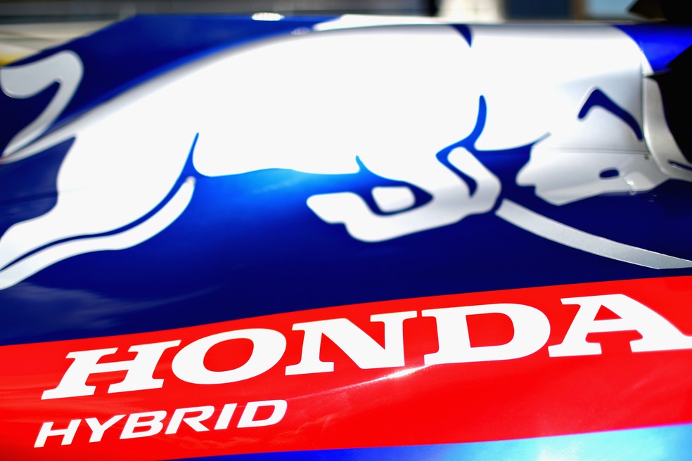 Honda começou trabalho com a STR na temporada de 2018 — Foto: Getty Images