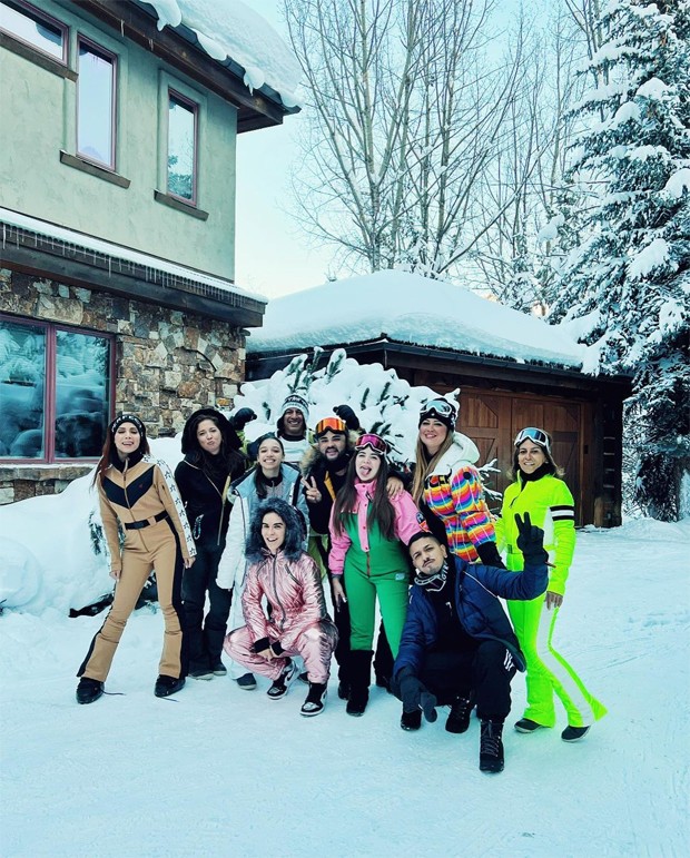 Anitta está em Aspen com GKay, Rafa Uccman e Lucas Guedez (Foto: Reprodução / Instagram)