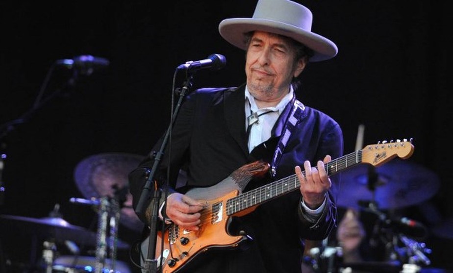 O cantor americano Bob Dylan