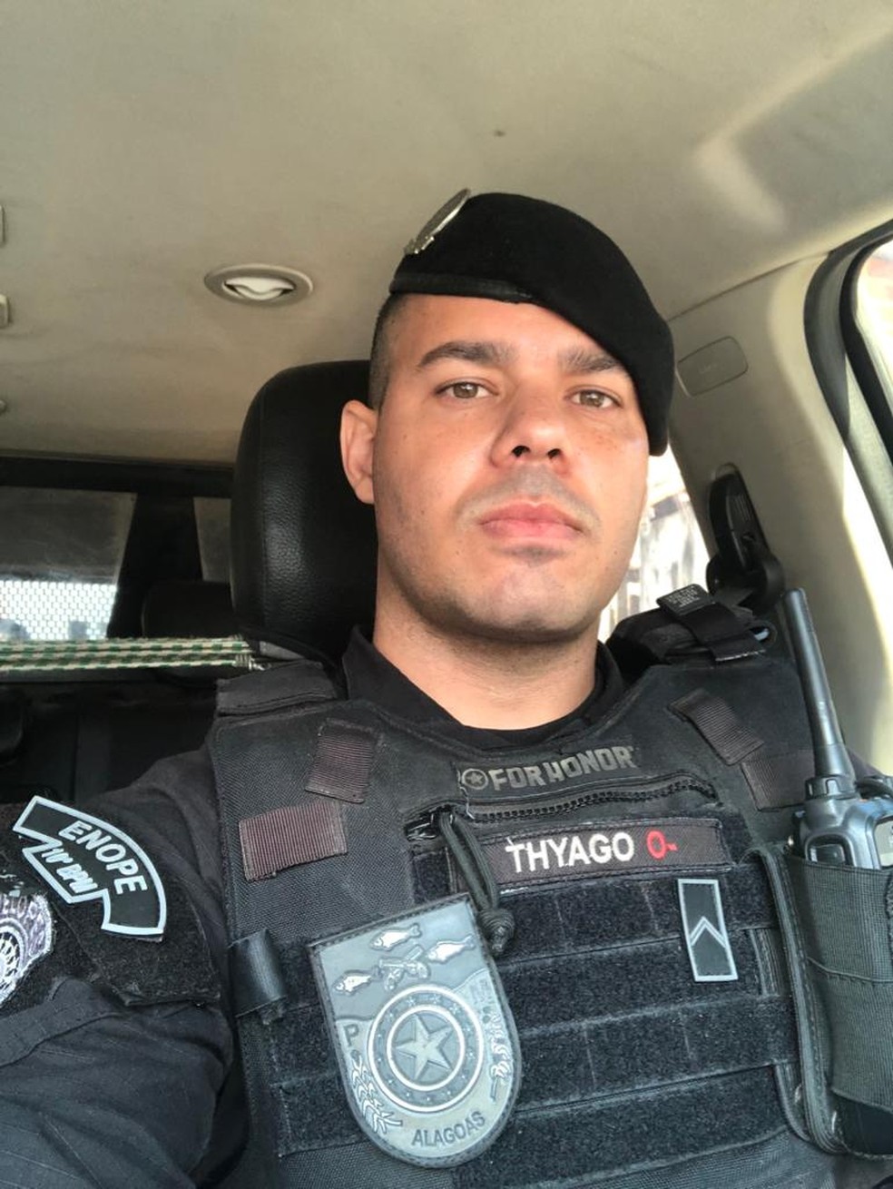 Batman Alagoas Policial Militar Thyago Rocha — Foto: Arquivo pessoal