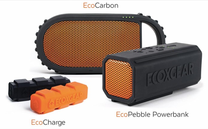 EcoCharge são baterias extras, que podem alimentar as caixas e outros dispositivos, vendidas separadamente (Foto: Divulgação/Ecoxgear)
