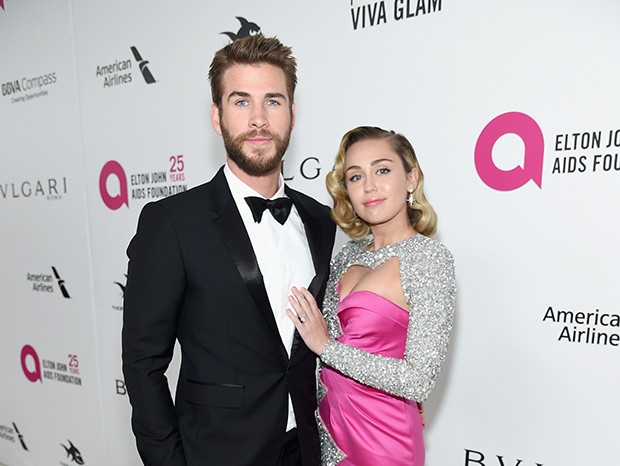 Liam Hemsworthe Miley Cyrus (Foto: Getty Images)