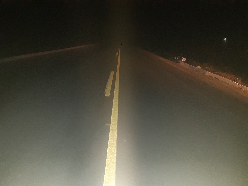 Motociclista morreu após acidente na BR-226 no RN — Foto: PRF/Cedida