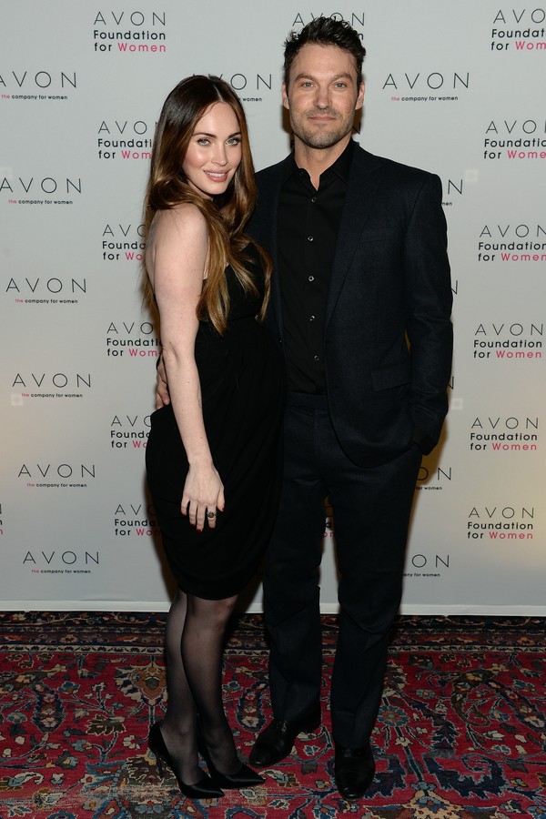 A atriz Megan Fox e seu ex, Brian Austin Green (Foto: Getty Images)