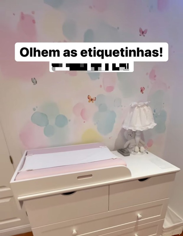 Karoline Lima mostra quarto da filha, do namoro com Éder Militão (Foto: Reprodução/Instagram)