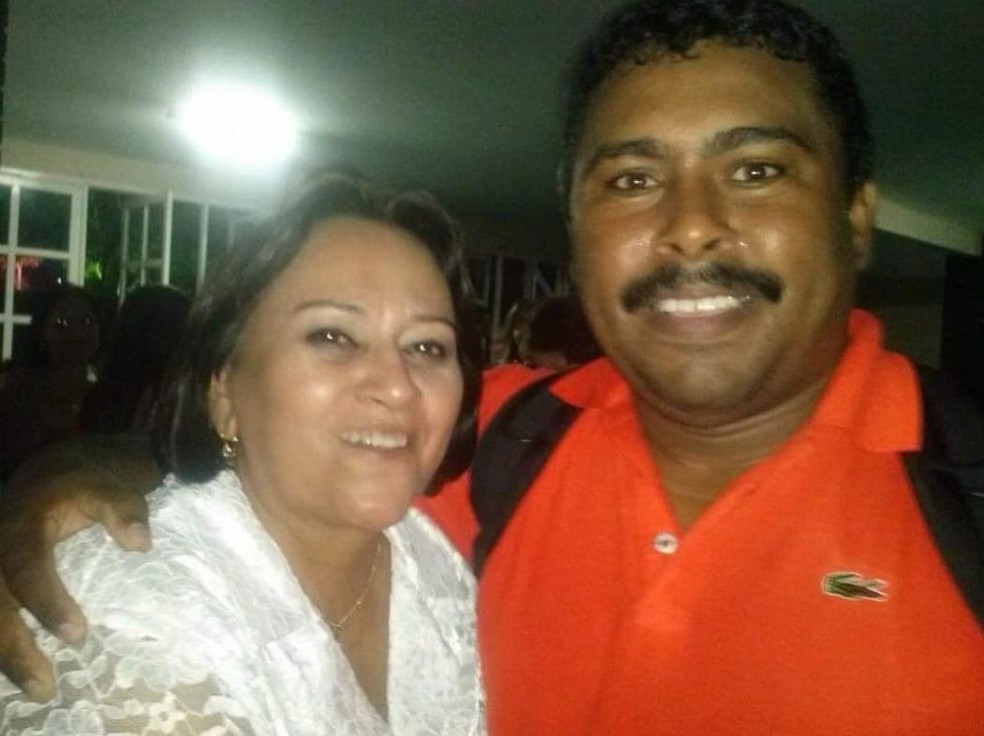 Figueiredo ao lado da governadora eleita FÃ¡tima Bezerra â€” Foto: Arquivo pessoal