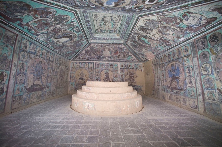 Arqueólogos conseguem datar pinturas dentro de caverna na China (Foto: Reprodução/www.ntu.ac.uk/)