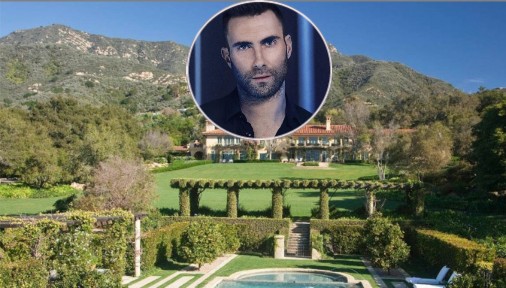 Adam Levine vende mansão por R$ 160 milhões três meses após compra (Foto: Divulgação e Reprodução/Instagram @adamlevine)