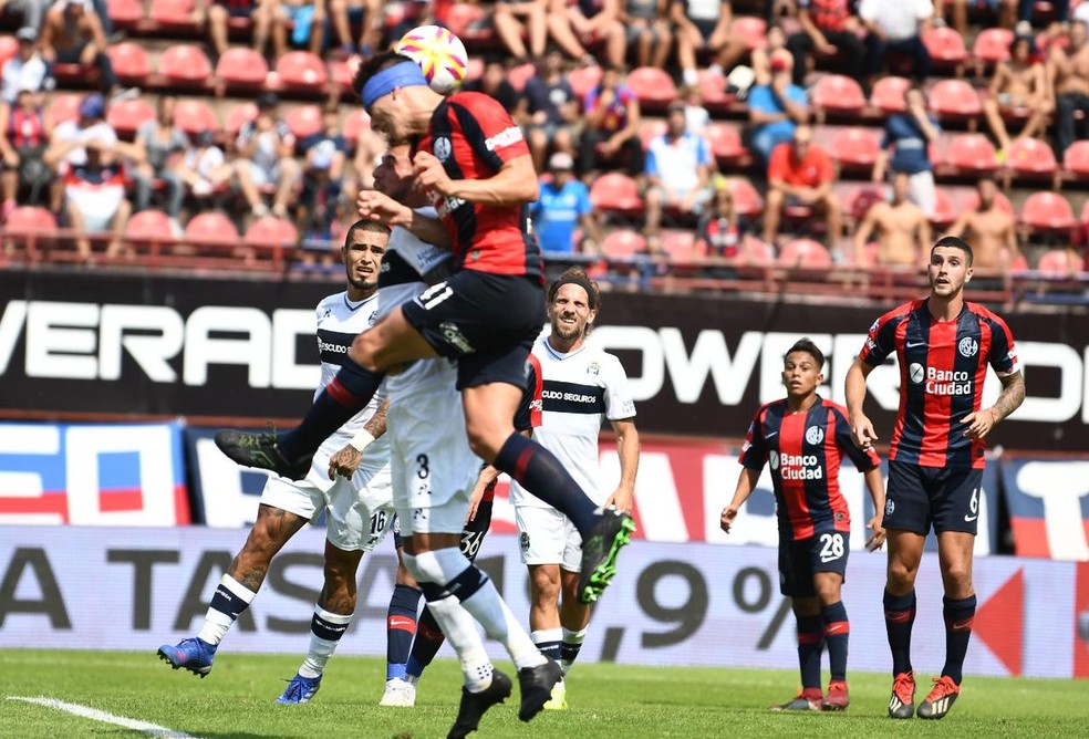 San Lorenzo empatou com o Gimnasia La Plata e somou mais um resultado frustrante na temporada — Foto: Divulgação/San Lorenzo