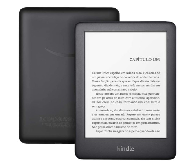 Kindle 10a. geração com bateria de longa duração - Cor Preta (Foto: Divulgação)