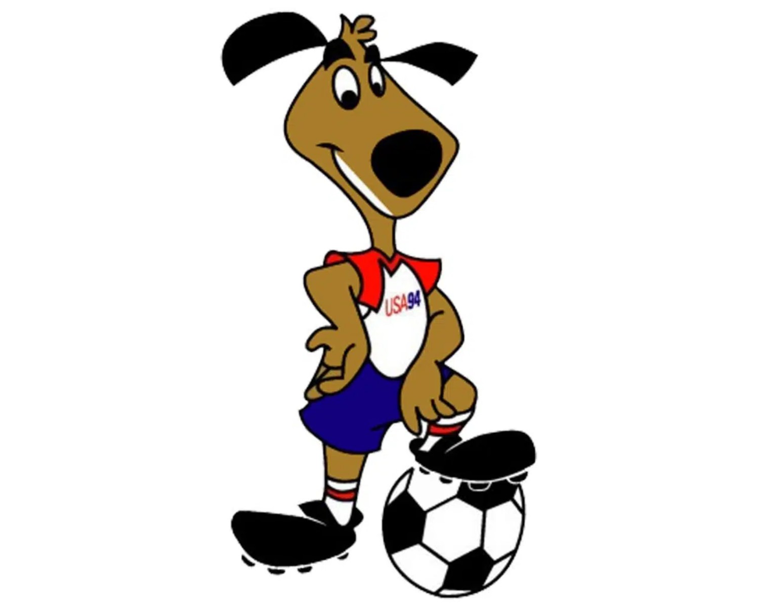 Stricker foi o mascote da copa de 1994, sediada nos Estados Unidos (Foto: Divulgação / FIFA )