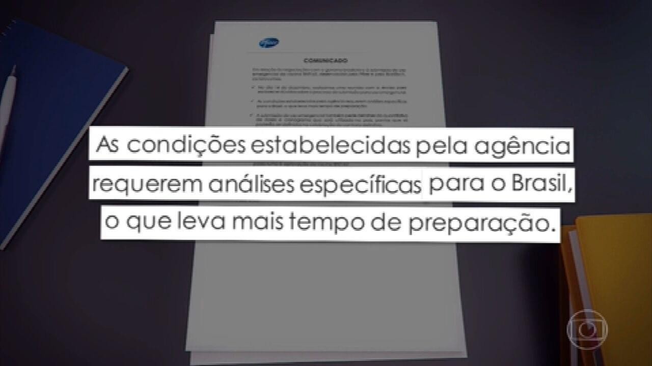 Pfizer responde declaração de Bolsonaro sobre vacina contra a Covid