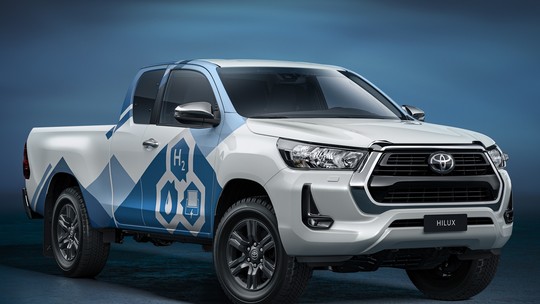 Toyota Hilux movida a hidrogênio surge em forma de protótipo com tecnologia do Mirai 