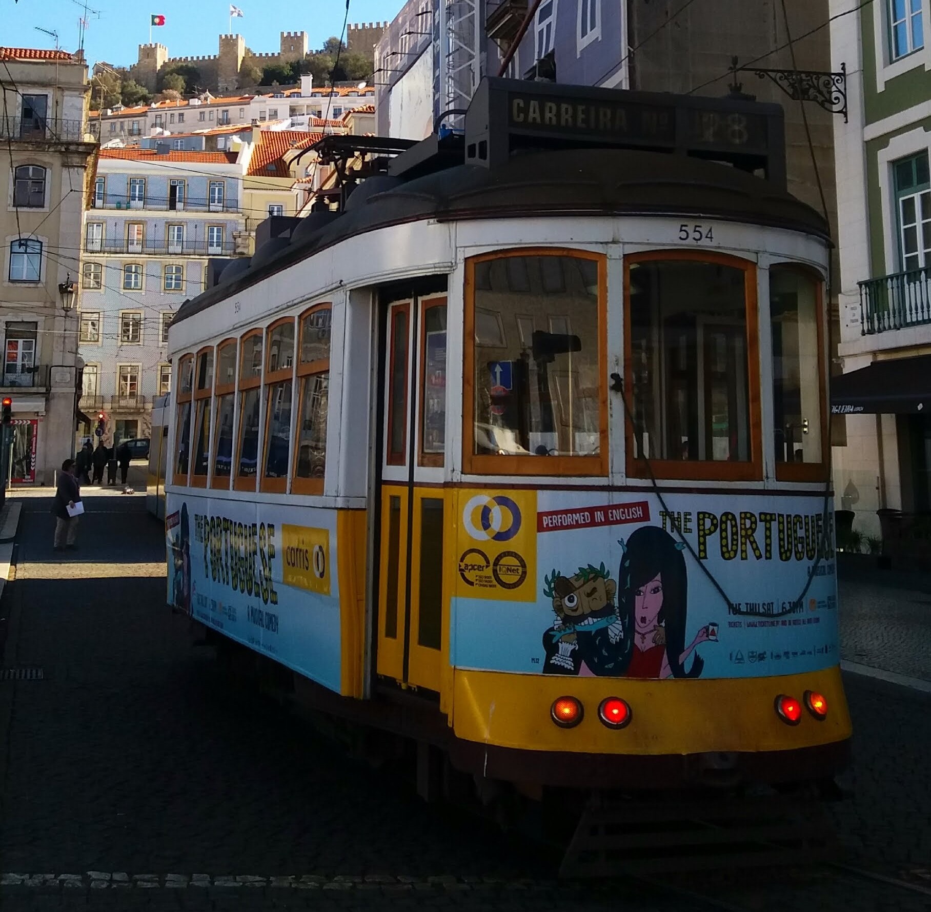 Bondinho circula em Lisboa