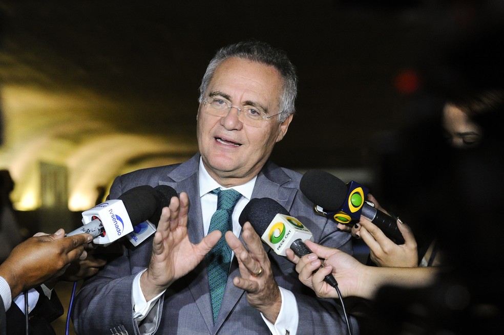 Renan Calheiros também é investigado por suspeita de envolvimento com corrupção na Petrobras e na Transpetro (Foto: Geraldo Magela/Agência Senado)