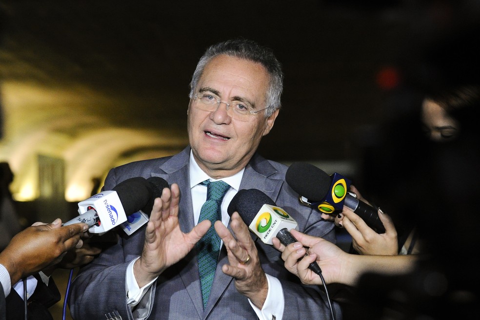 O senador Renan Calheiros (MDB-AL) �?? Foto: Geraldo Magela/Agência Senado