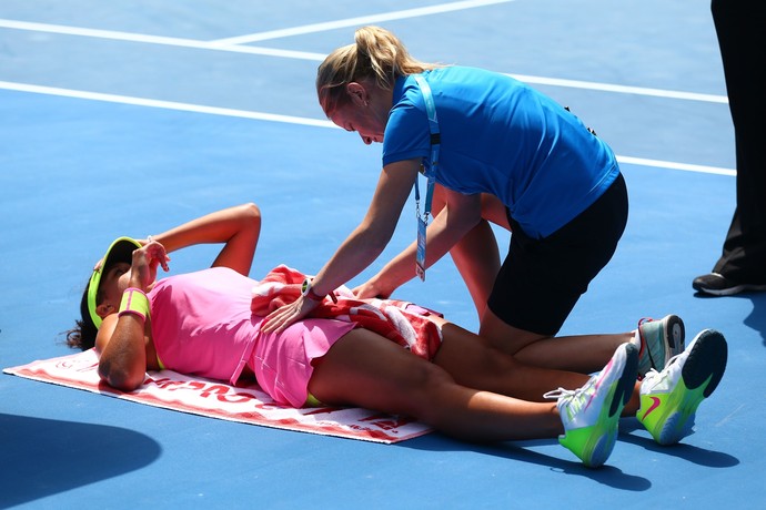 Madison Keys x Venus Williams Aberto da Austrália 2015 (Foto: Getty Images)