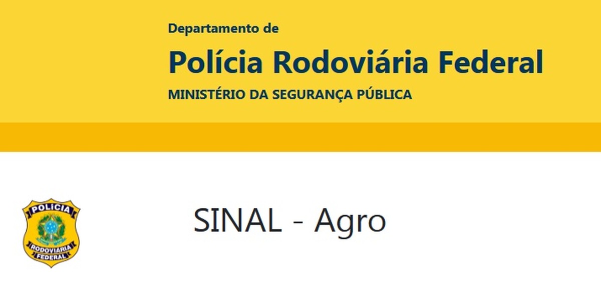 PRF lança sistema 'Sinal Agro' para ajudar a recuperar maquinários ...