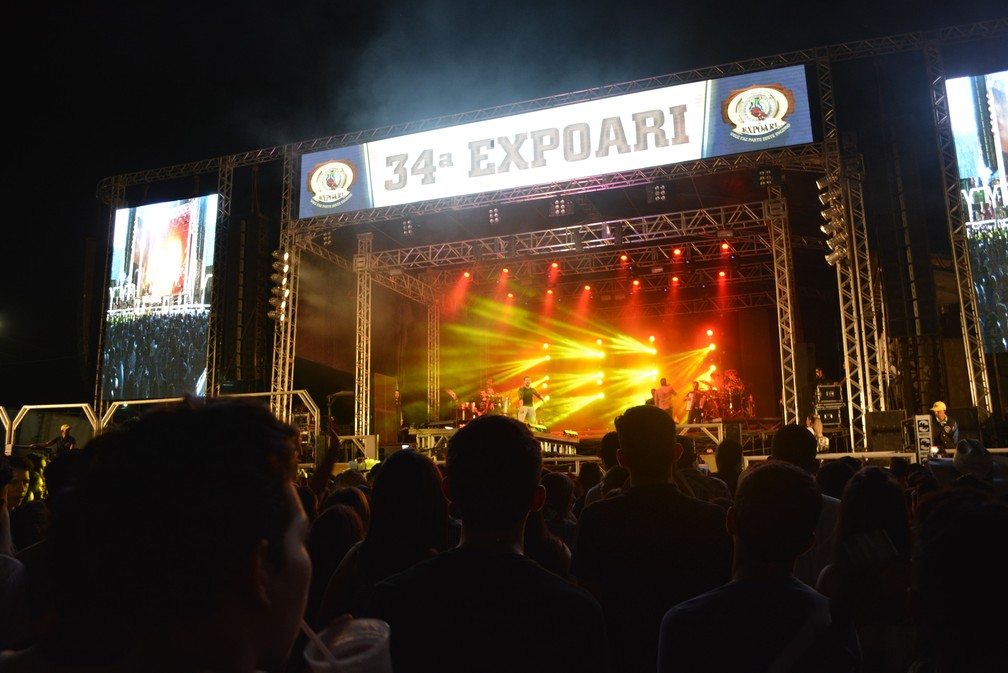 Programa&ccedil;&atilde;o da Expoari segue at&eacute; o pr&oacute;ximo domingo (Foto: Di&ecirc;go Holanda/G1)
