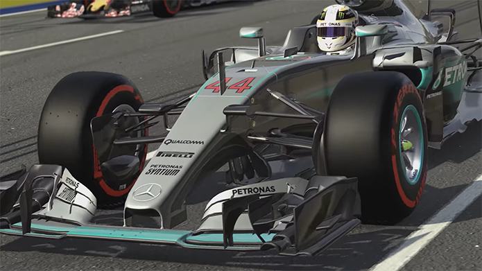 Novo trailer de F1 2016 mostra muita ação na pista (Foto: Divulgação/Codemasters)