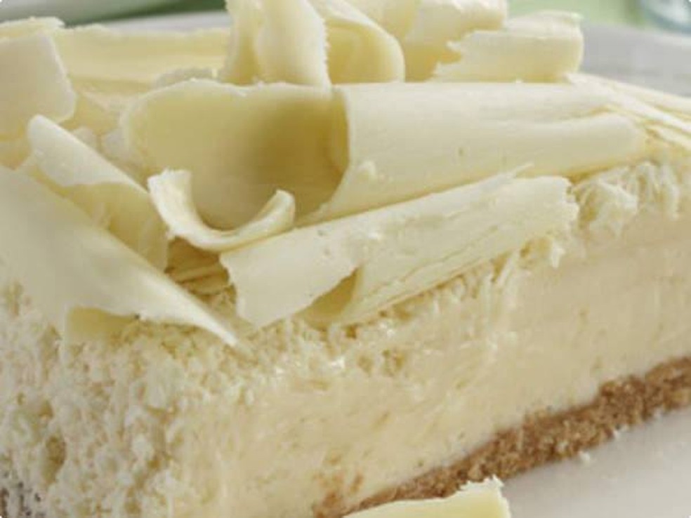 Torta Gelada De Chocolate Branco