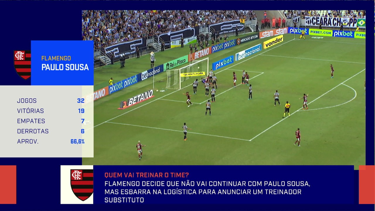 Mansur critica maneira com que o Flamengo lida com Paulo Sousa: 'Beira o desrespeito'