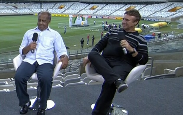 Ídolos de Galo e Cruzeiro lamentam Mineirão de uma torcida na decisão