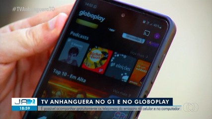 Dia Mundial da TV: veja como assistir a TV Anhanguera no g1 e no globoplay
