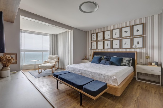 350 m²: apartamento com décor atemporal tem vista para o mar em Salvador (Foto: FOTOS RODRIGO MELO )