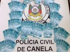Polícia apreende R$ 13,4 mil em notas falsas em Canela, na Serra do RS