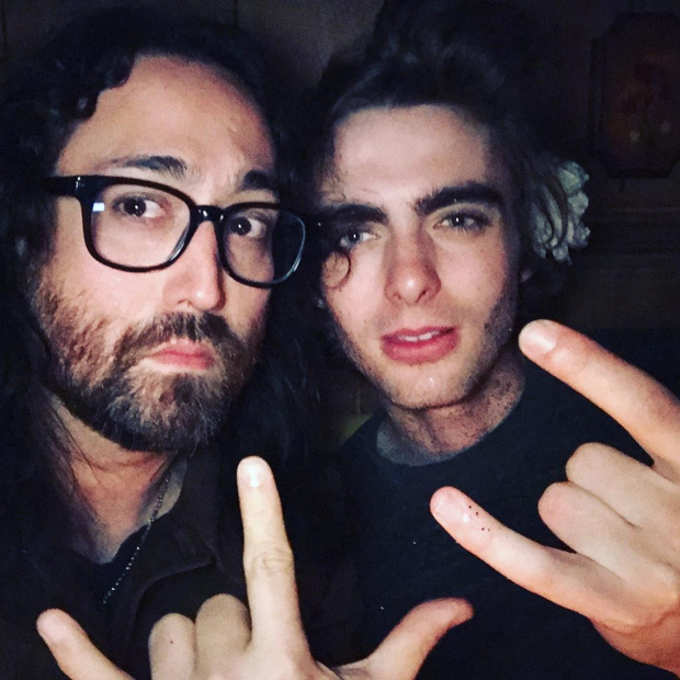 Sean Onno Lennon e Lennon Gallagher (Foto: Instagram Sean Lennon/ Reprodução)