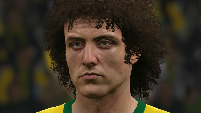 David Luiz é muito confiável na zaga de PES 2016 (Foto: Divulgação/Konami)