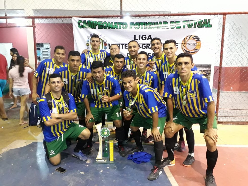 Angicos foi o campeão da edição 2018 do Campeonato Potiguar — Foto: Divulgação