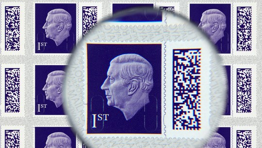 Reino Unido apresenta os primeiros selos com o rosto do rei Charles III