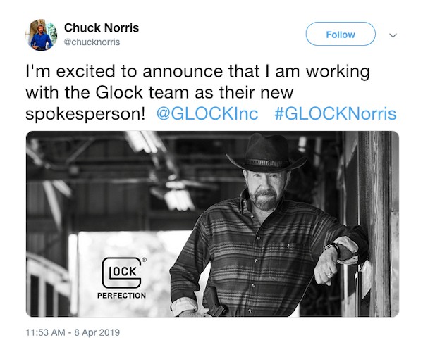 Chuck Norris (Foto: Reprodução/Twitter)
