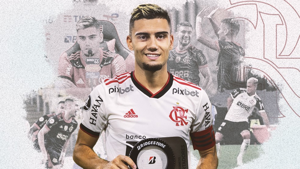 Andreas em 10 atos pelo Flamengo — Foto: ge