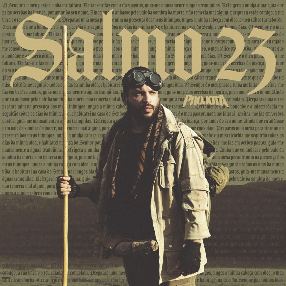 Projota posa de profeta do hip hop no tom messiânico do single 'Salmo 23' |  Blog do Mauro Ferreira | G1