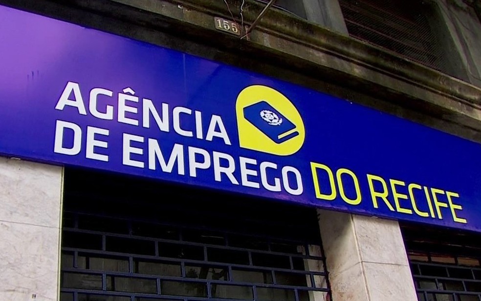 Agência de Emprego do Recife fica no Centro da cidade — Foto: Reprodução/TV Globo