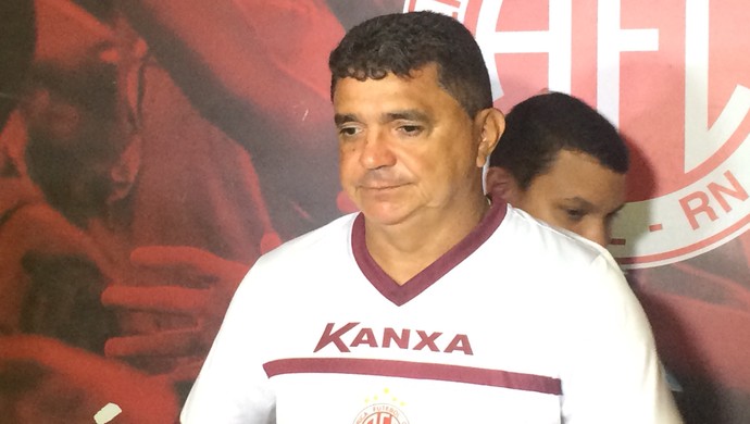 América-RN - Flávio Araújo - técnico (Foto: Luiz Henrique/GloboEsporte.com)