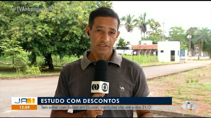 Projeto oferece bolsas de estudo em instituição de ensino superior de Guaraí