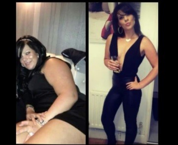 Leanne costumava divulgar imagens da sua transformação em redes sociais da web