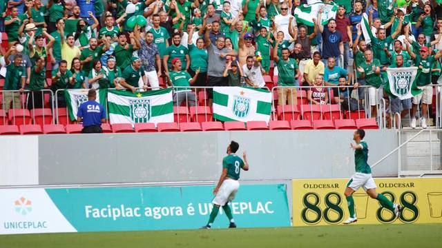 Tarta fez o primeiro gol do Gama na partida