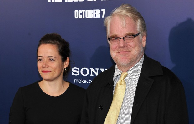 Mimi O'Donnell e Philip Seymour Hoffman (Foto: Getty Images)