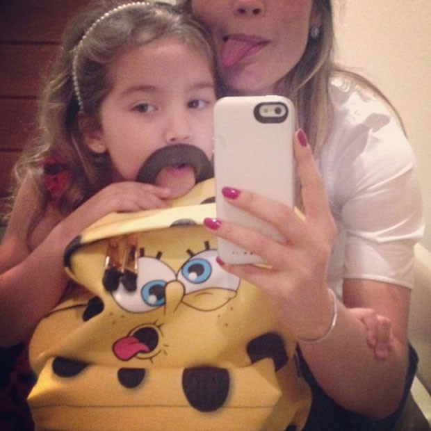 Olívia e Flávia Alessandra (Foto: Reprodução/Instagram)