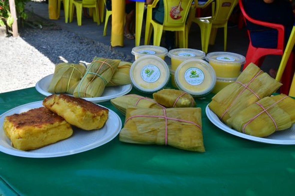Festival da Pamonha na Comunidade Rio dos Peixes em Cuiabá (MT)  — Foto: Davi Valle/Prefeitura de Cuiabá