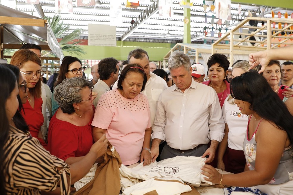 Ministro Paulo Teixeira cumpriu agenda no Rio Grande do Norte nesta terça-feira — Foto: Elisa Elsie